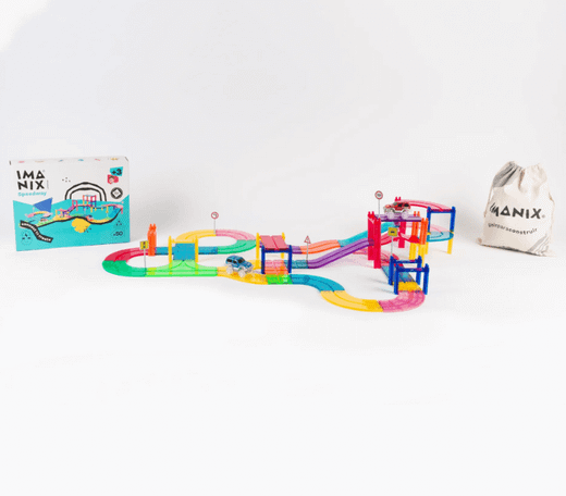 Imanix Rennbahn 50 Teile - Braintoys