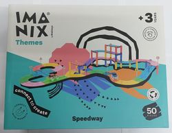 Circuit de vitesse Imanix - 50 pièces - Braintoys