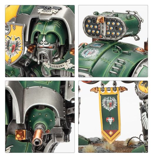 Cavaliere Questoris dei Cavalieri Imperiali - Warhammer 40.000