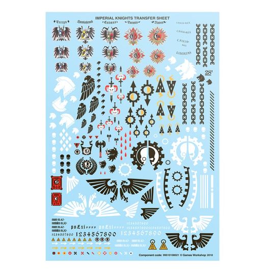 Cavaliere Questoris dei Cavalieri Imperiali - Warhammer 40.000