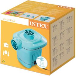 Intex - Inflador Eléctrico Invertible, Quick Fill 220 - 240 V