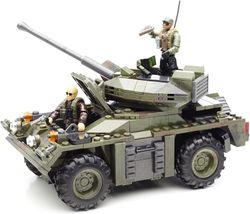 Transportador de pessoal blindado APC de invasão - Call of Duty - Mega Bloks