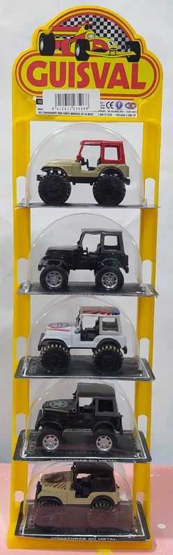 Jeep Whillys (Espositore) - Guisval