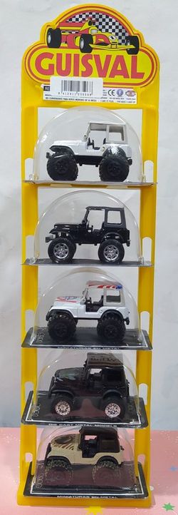 Jeep Whillys (Espositore) - Guisval