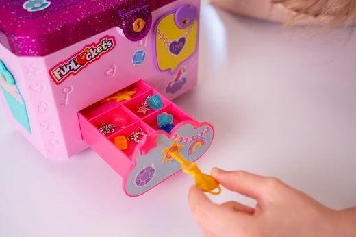 Caixa de joias secreta com gravador - Funlocket Mensagens - Diset