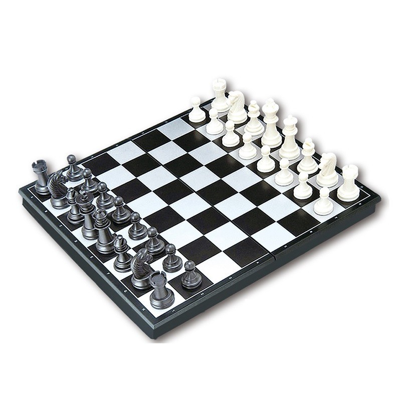 Jogo de tabuleiro magnetico 5 em 1 xadrez dama ludo 2 medio chess set