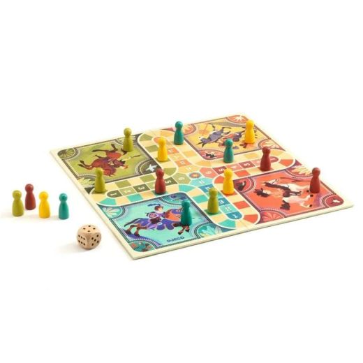Brettspiel - Klassisches Parcheesi - Djeco