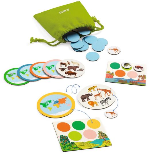 Jeu - Cool School - Animo Mondo - Djeco