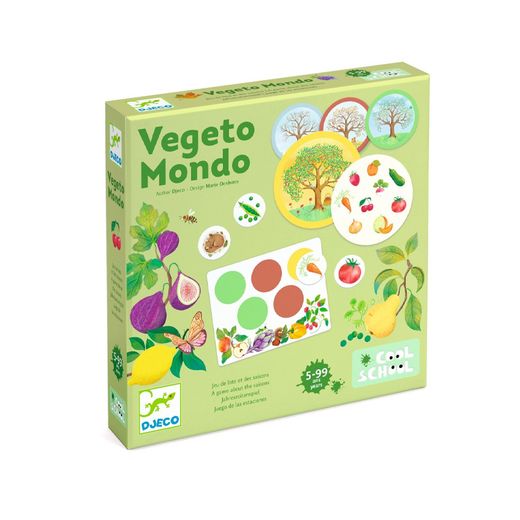 Jeu - Cool School - Vegeto Mondo - Djeco