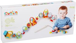 Juego Madera -  Ensartar Peces - Cubika