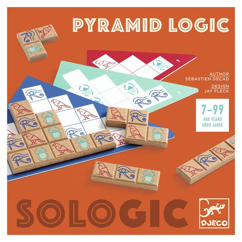 Jogo de Lógica - Pyramid Logic - Djeco — Juguetesland
