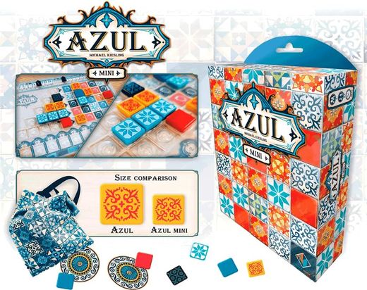 Jeu de société - Mini bleu - Asmodee
