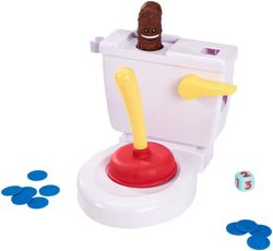 Juego De Mesa - Baño Boom - ¡Atrapa La Caca!
