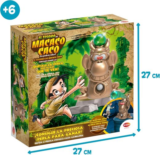 Gioco da tavolo - Il tesoro del macaco Caco - Bizak