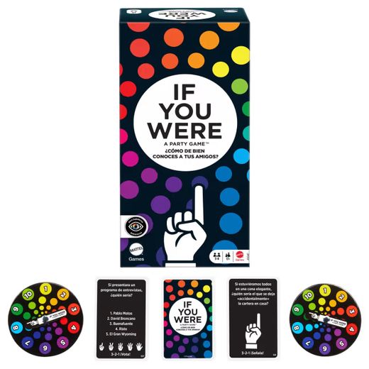 Board Game - If You Were A Party - Mattel