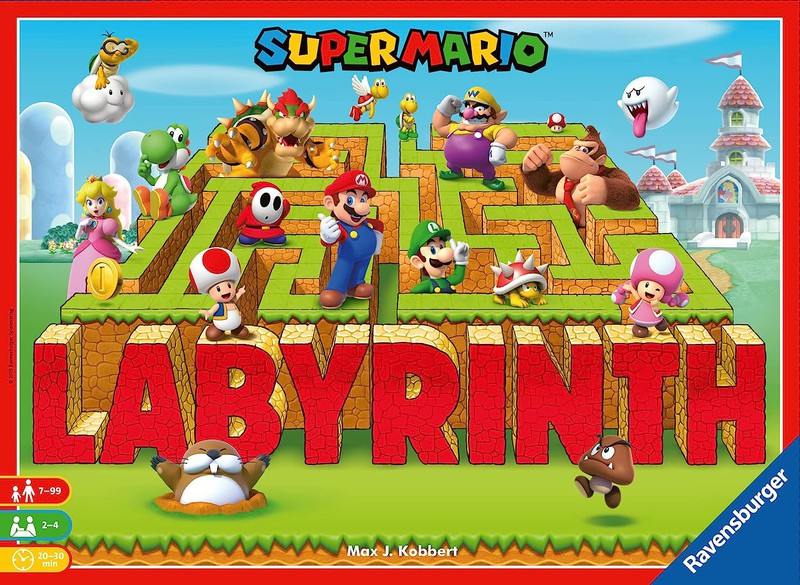 Gioco da tavolo Labirinto di Super Mario — Juguetesland