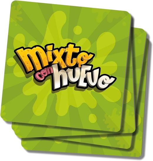 Gioco da tavolo misto con uovo