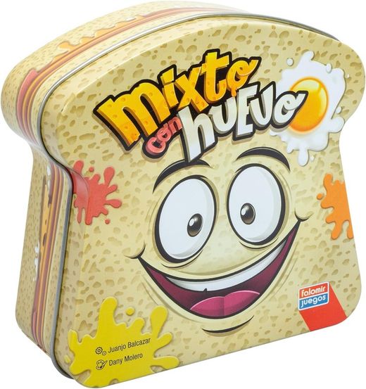Gioco da tavolo misto con uovo