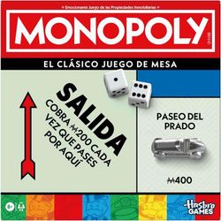 Juego De Mesa - Monopoly Clasico Madrid - Hasbro
