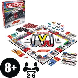 Juego De Mesa - Monopoly Fórmula 1 - Hasbro