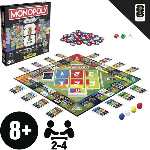Juego De Mesa - Monopoly Panini Prizm: Copa Mundial FIFA I