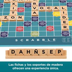Gioco da tavolo - Scrabble 2 in 1 - Lettere e cavalletti in legno