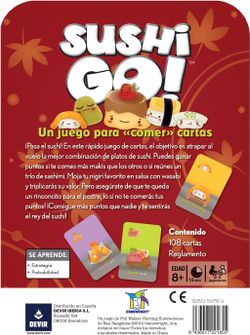 Jeu de société Sushi Go Mini