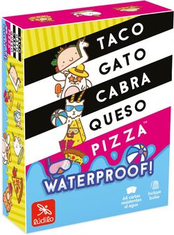 Juego De Mesa - Taco, Gato, Cabra, Queso, Pizza - Waterproof - Ludilo