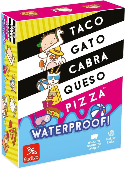 Juego De Mesa - Taco, Gato, Cabra, Queso, Pizza - Waterproof - Ludilo