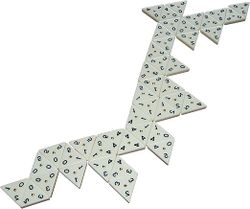 Jogo de tabuleiro - Triodominó em caixa de lata - Falomir