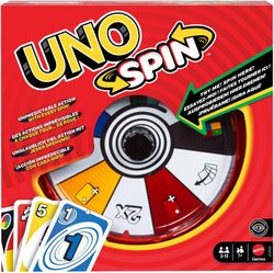 Juego De Mesa - Uno Spin - Mattel