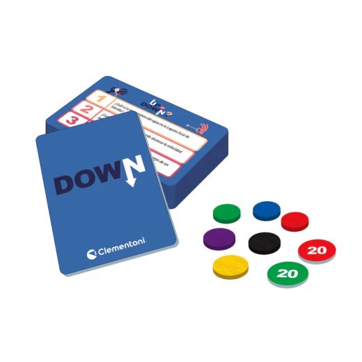 Jogo de tabuleiro - Para cima ou para baixo? - Mais ou menos? - Clementoni