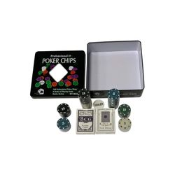 Игра в покер - металлическая коробка