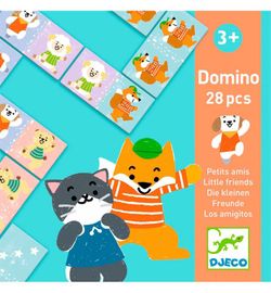Juego Educativo - Domino Los Amiguitos - Djeco