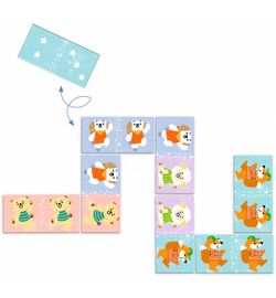 Gioco Educativo - Domino I Piccoli Amici - Djeco