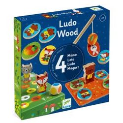 Juego Educativo - Ludo Wood ‐ Djeco
