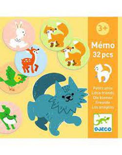 Juego Educativo - Mémo Los Amiguitos - Djeco