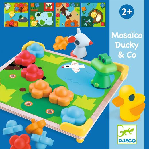 Lernspiel - Ducky & Co Mosaic - Djeco