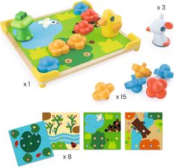 Lernspiel - Ducky & Co Mosaic - Djeco