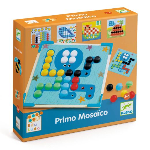 Развивающая игра - Primo Mosaico - Djeco