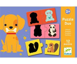 Juego Educativo - Puzzle Duo Sombras - Djeco