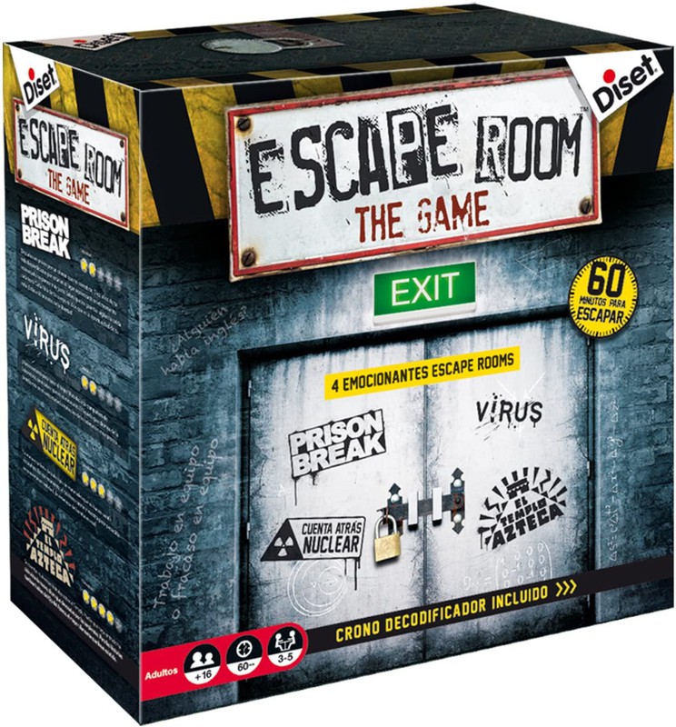 Jogo de Mesa Diset Escape Room Junior The Same - Diset