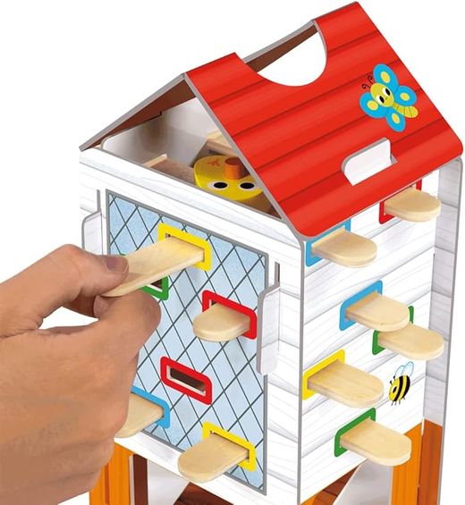 Jogo de madeira Happy Chicken - Goula