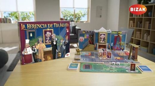 Jogo A Herança da Tia Ágata – Jogo de Tabuleiro