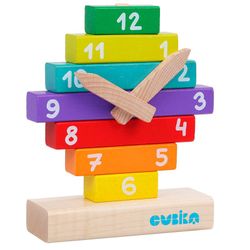 Jeu en bois - Construction d'horloge - Cubika