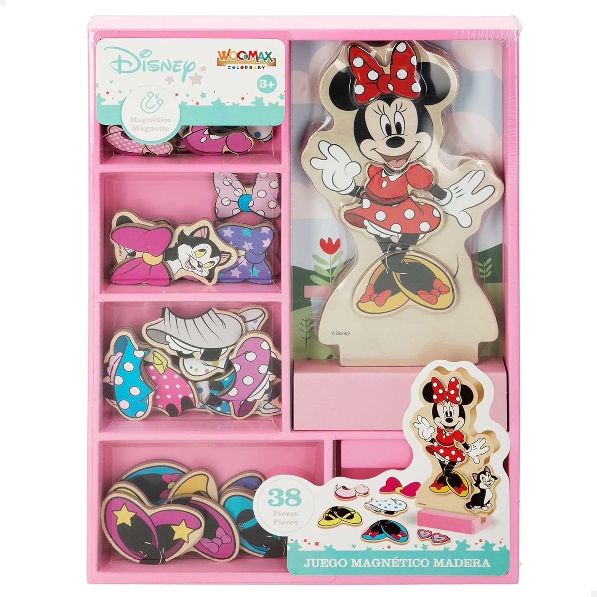 Juego Magnético - Vestidos Minnie Mouse - Woomax