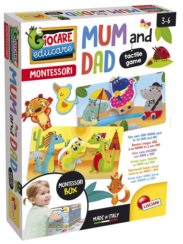 Montessori Mamma e Papà - Lisciani - Donkid