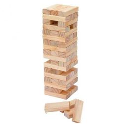 Juego Torre Madera - 57 piezas