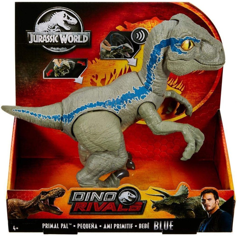 Posesión Memorándum Correo aéreo Jurassic World Baby Blue Dino Velociraptor – Mattel — Juguetesland