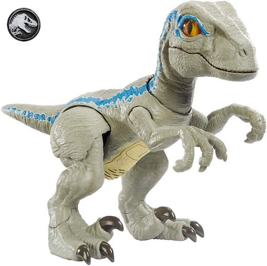 Jurassic World Baby Blue Dino Velociraptor – Mattel